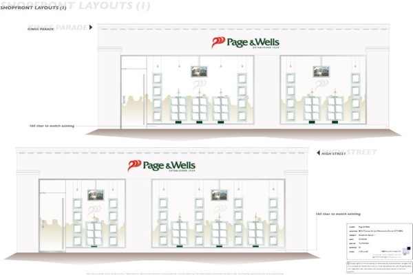 Page & Wells - Shopfront Displays